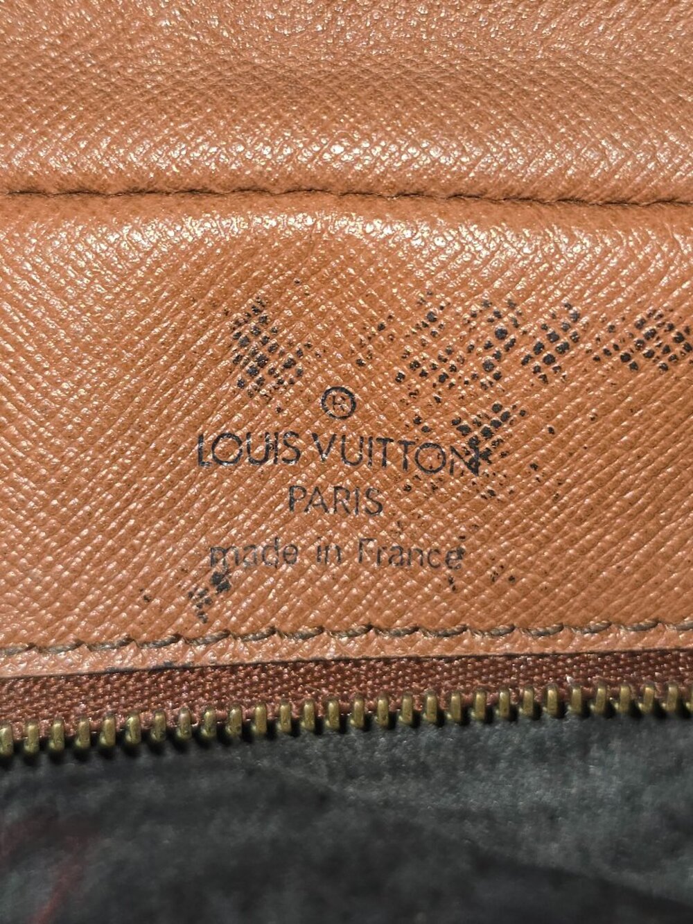 Vtg Louis Vuitton Nil Monogram Canvas Reporter Shoulder Bag Authentic AS IS - Picture 10 of 16